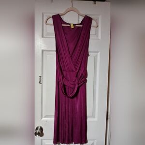 Elegant Purple Women's Dress